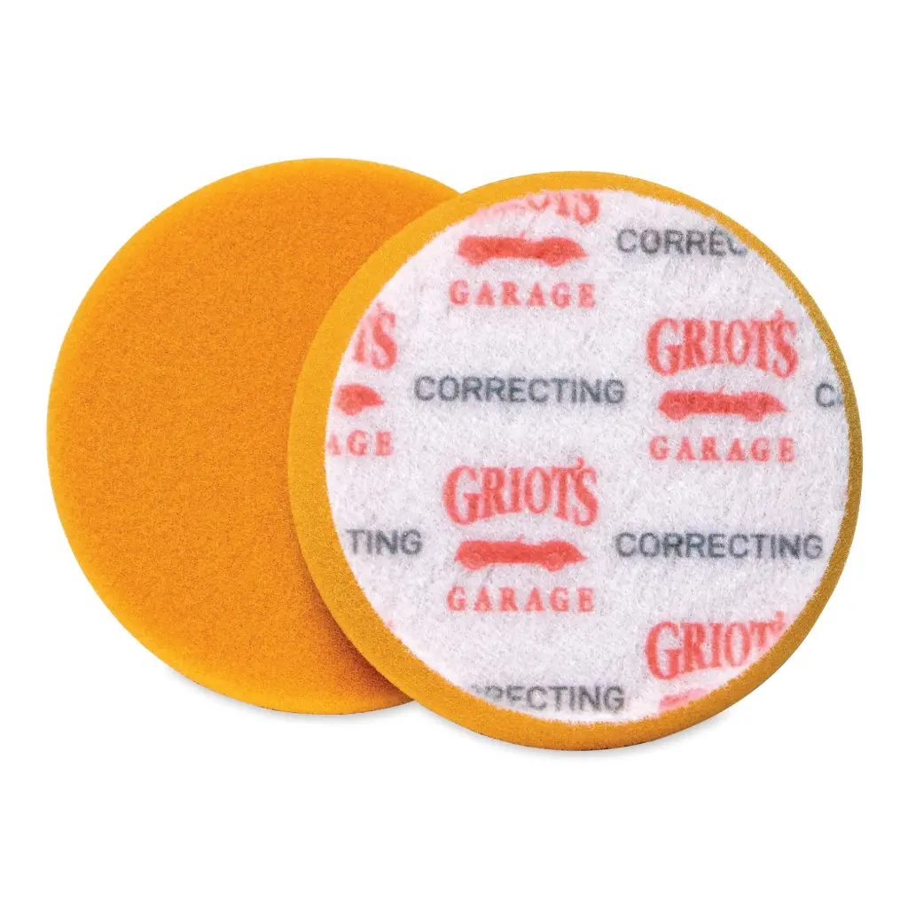 Griot’s Garage Orange Foam Correcting Pads 3” – 3 PACK