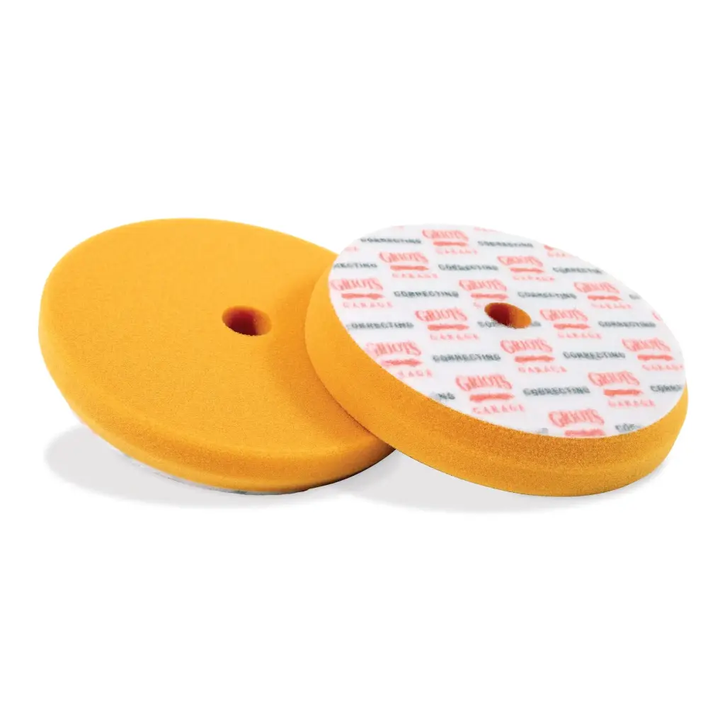 Griot’s Garage Orange Foam Correcting Pads 6.5” – 2 PACK