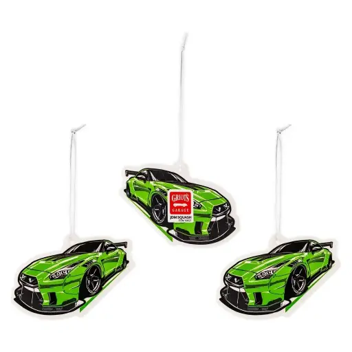 [GRI-10827] Griot's Garage Stinky-Be-Gone Hanging Air Freshener – JDM Squash – 3 Pack